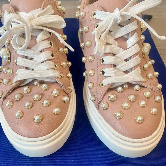 Stuart Weitzman Pearline Sneakers, Size 5.5 - Picture 4 of 8